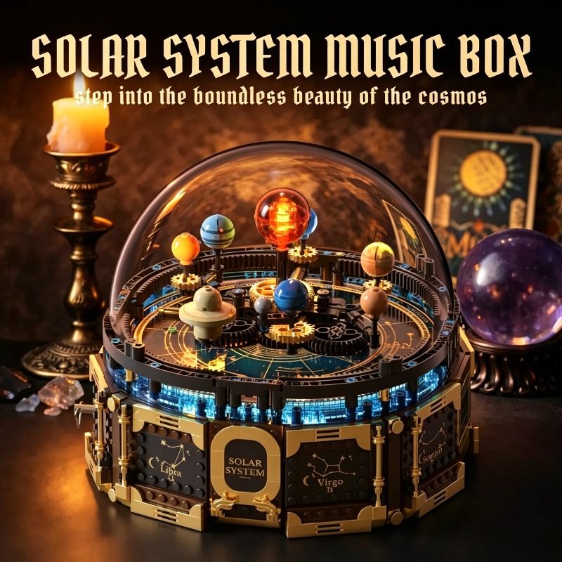 Solar System Orrery - Ensemble de blocs de construction de