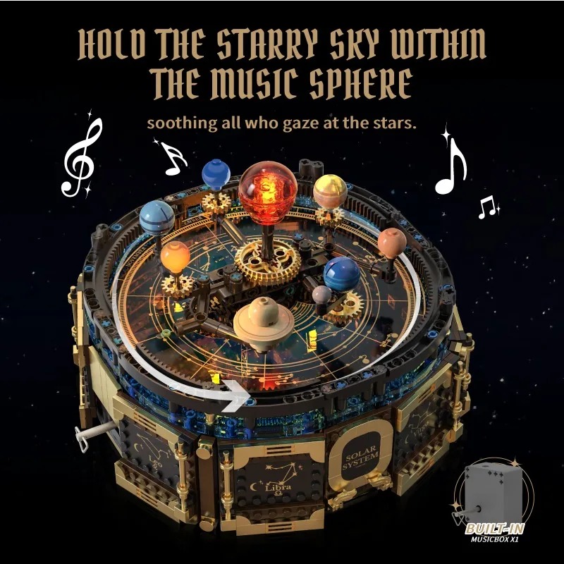 Ensemble de blocs de construct - Solar System Orrery avis et prix