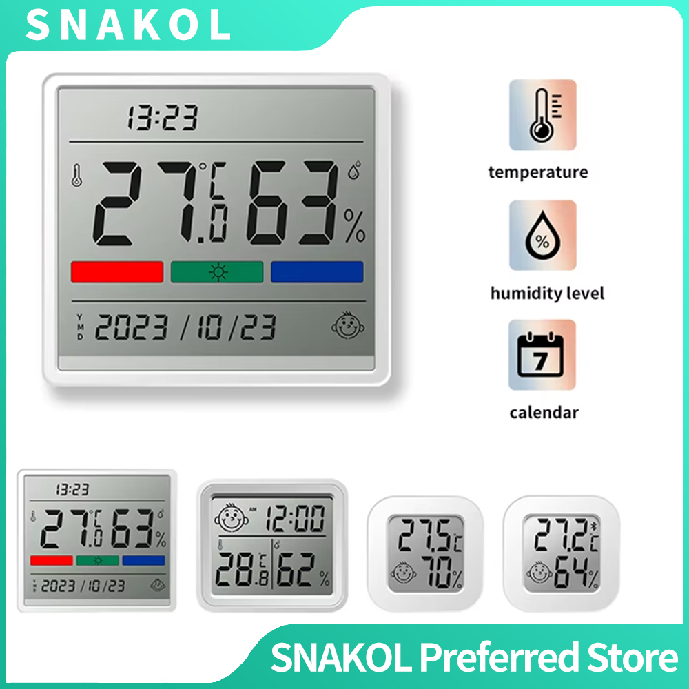 Thermomètre numérique Bluetoot - Weather Station Indoor avis et prix