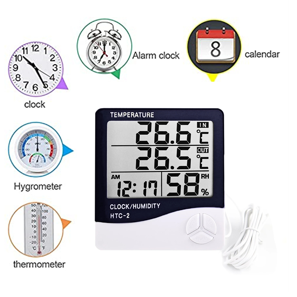 Nouveau LCD électronique numér - Weather Station Indoor avis et prix